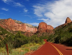 Somewhere near Zion National Park