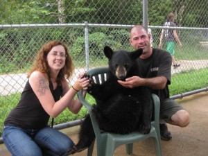 I touched a bear and I liked it.